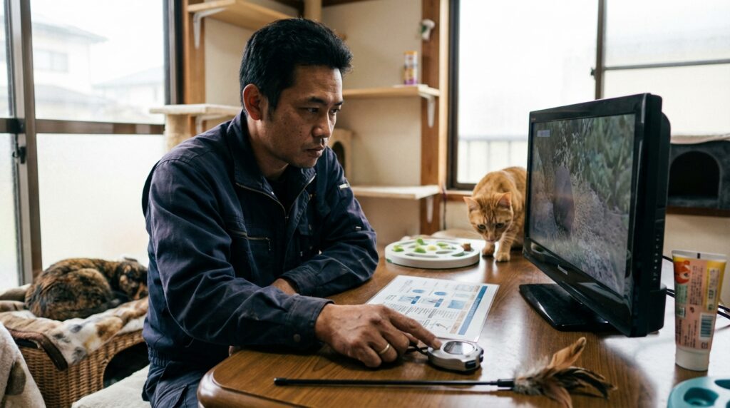 Durasi aman video Cat TV untuk kucing indoor agar tidak overstimulated dan agresif