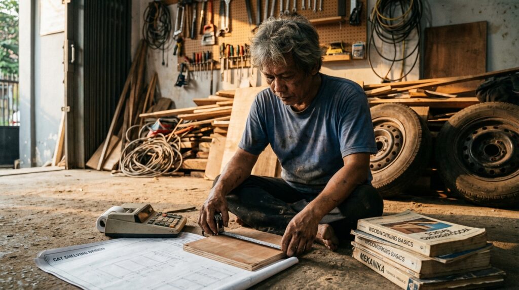 Panduan desain interior dan tata letak ruang teritori kucing indoor menggunakan konsep cat superhighway untuk mencegah perkelahian antar kucing.
